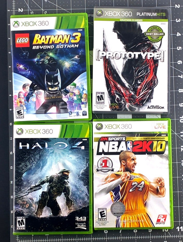 Xbox 360 halo nba 2k10 - xbox,